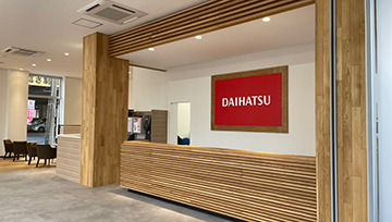 受付カウンター